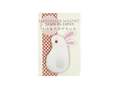 japońskie rękodzieło magnes zając usagi