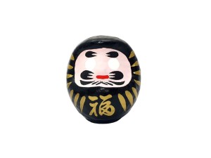 Figurka Daruma 9 cm czarna