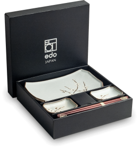 Zestaw naczyń do sushi Hana zielony