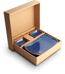 Zestaw naczyń do sushi Blue