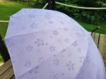 Parasol sakura fioletowy