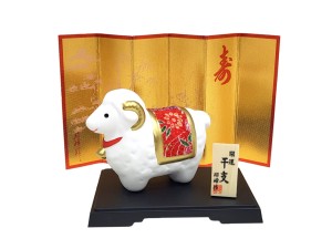 Figurka Owca chirimen