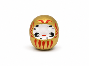 Figurka Daruma 5 cm złota